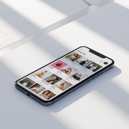 小红书内容矩阵展示,多个时尚生活方式内容卡片整齐排列,展示多元化内容生态,明亮自然光,现代简约风格